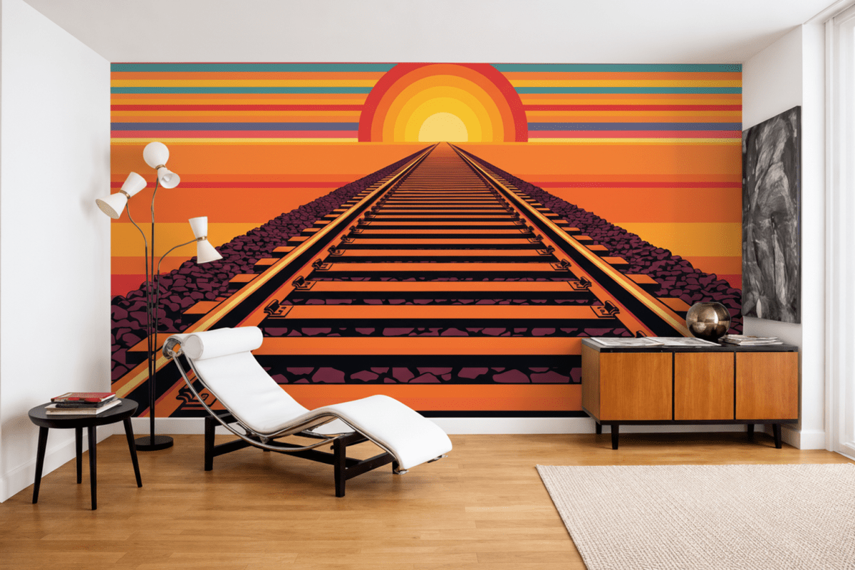 Golden Railway Vista