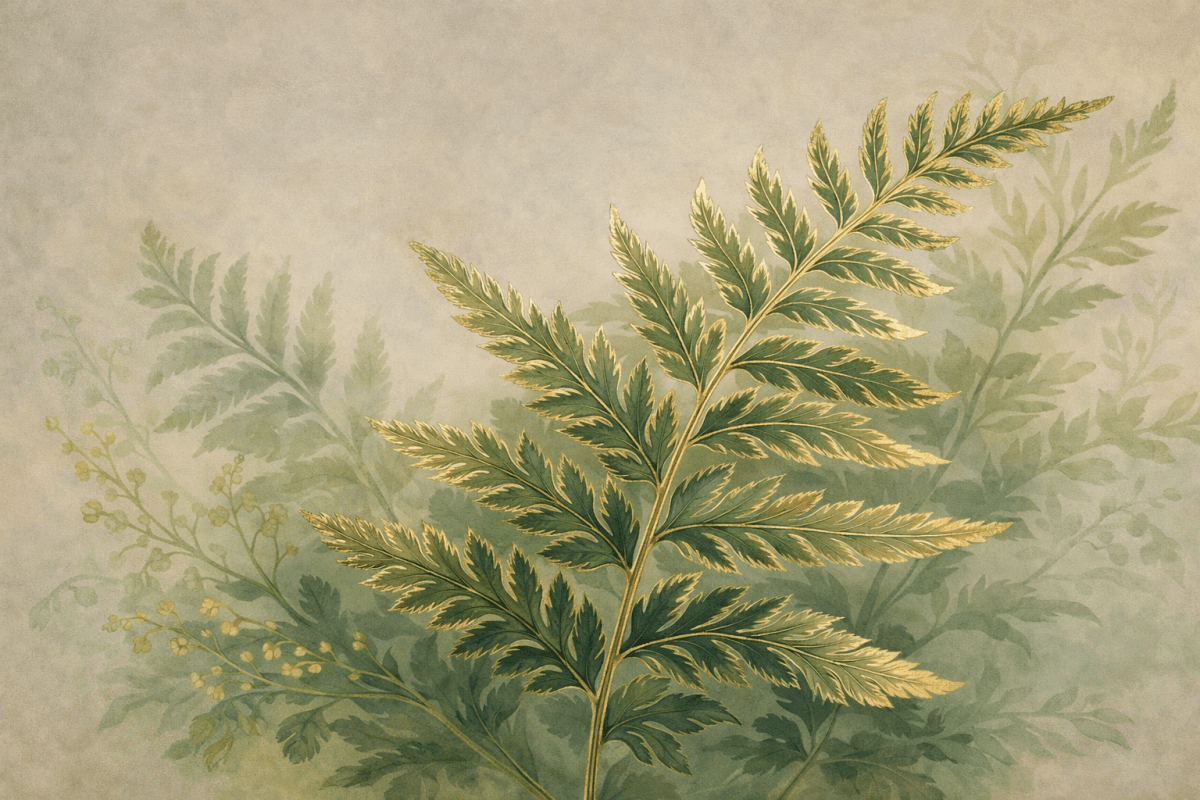Silken Fern Tapestry
