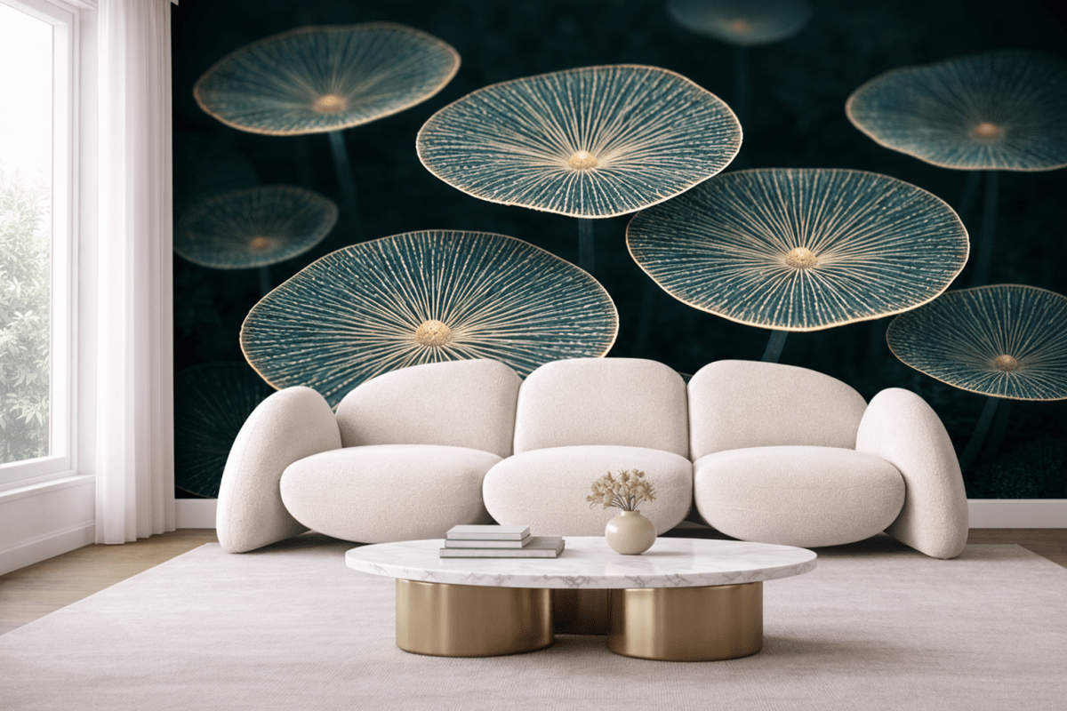 Radiant Mycelium Field