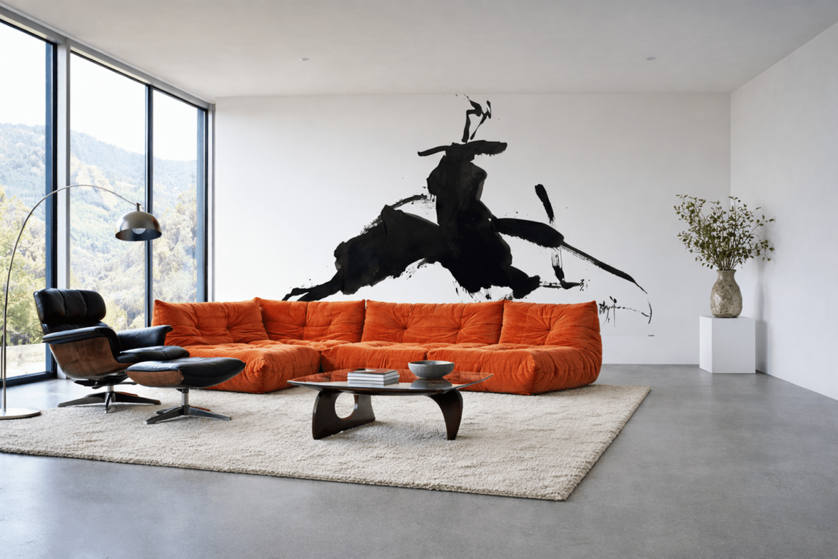 Midnight Brushstroke