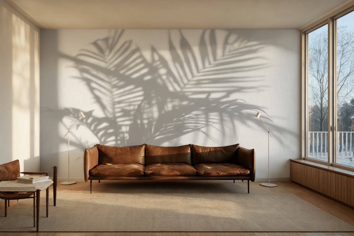 Palm Shadow Play