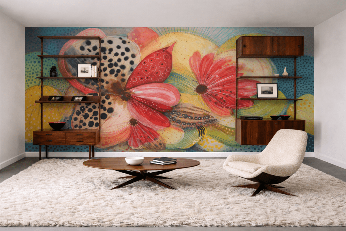 Polka Floral Fantasy