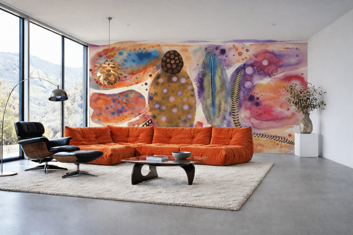 Eclectic Coral Tapestry