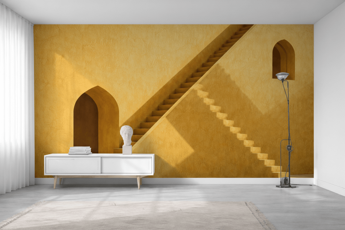 Ochre Stairwell