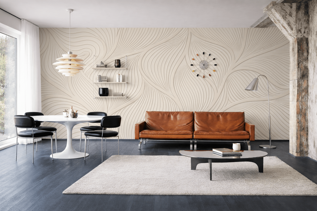 Wavy Tendril Motif