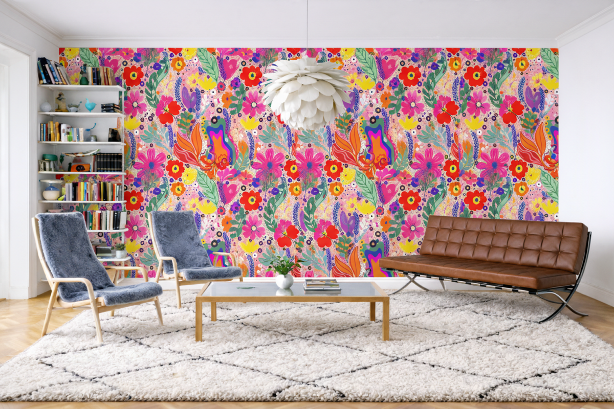 Lush Flora Mosaic