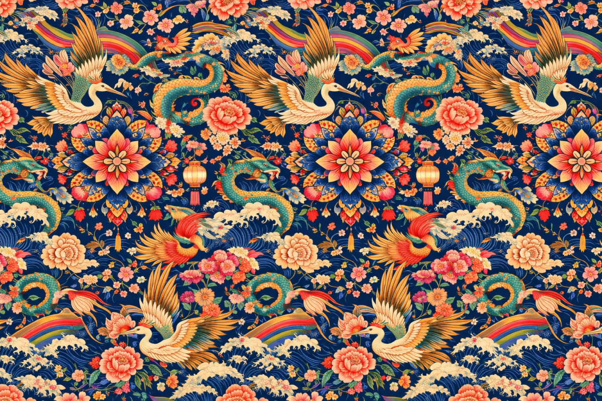Dragon Silk Tapestry