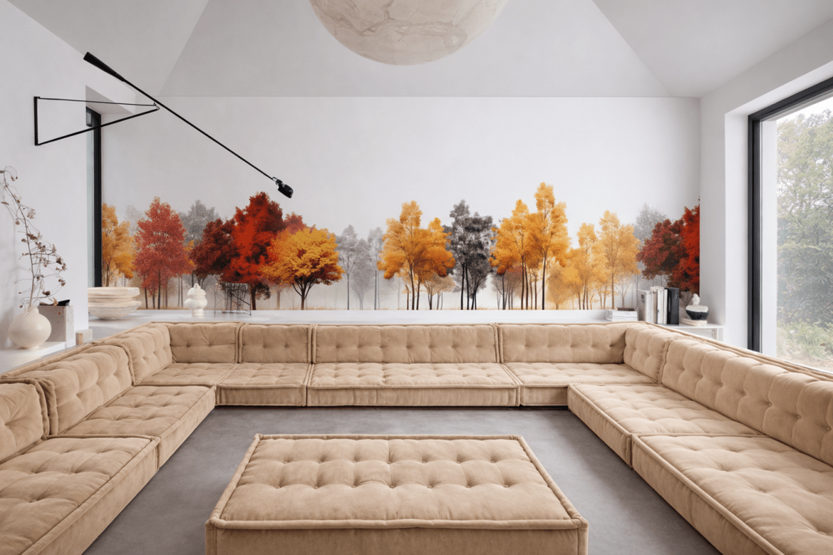 Amber Silhouette Grove