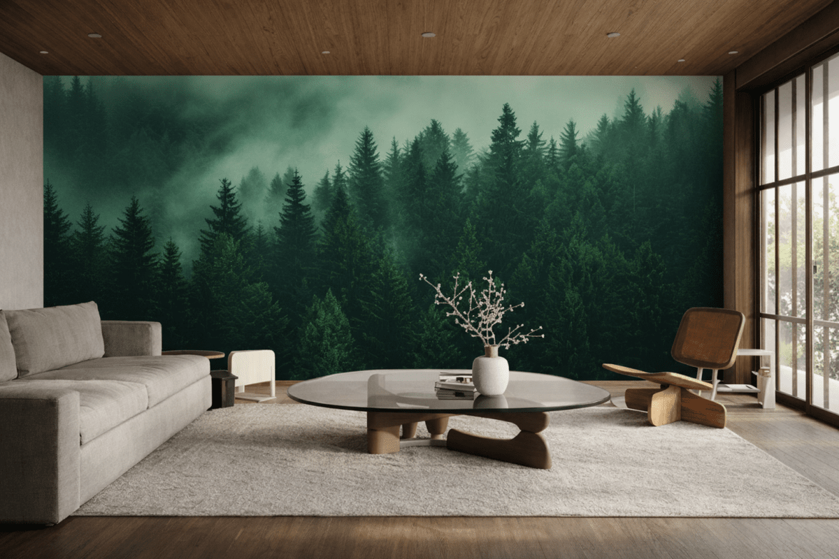 Misty Timberscape