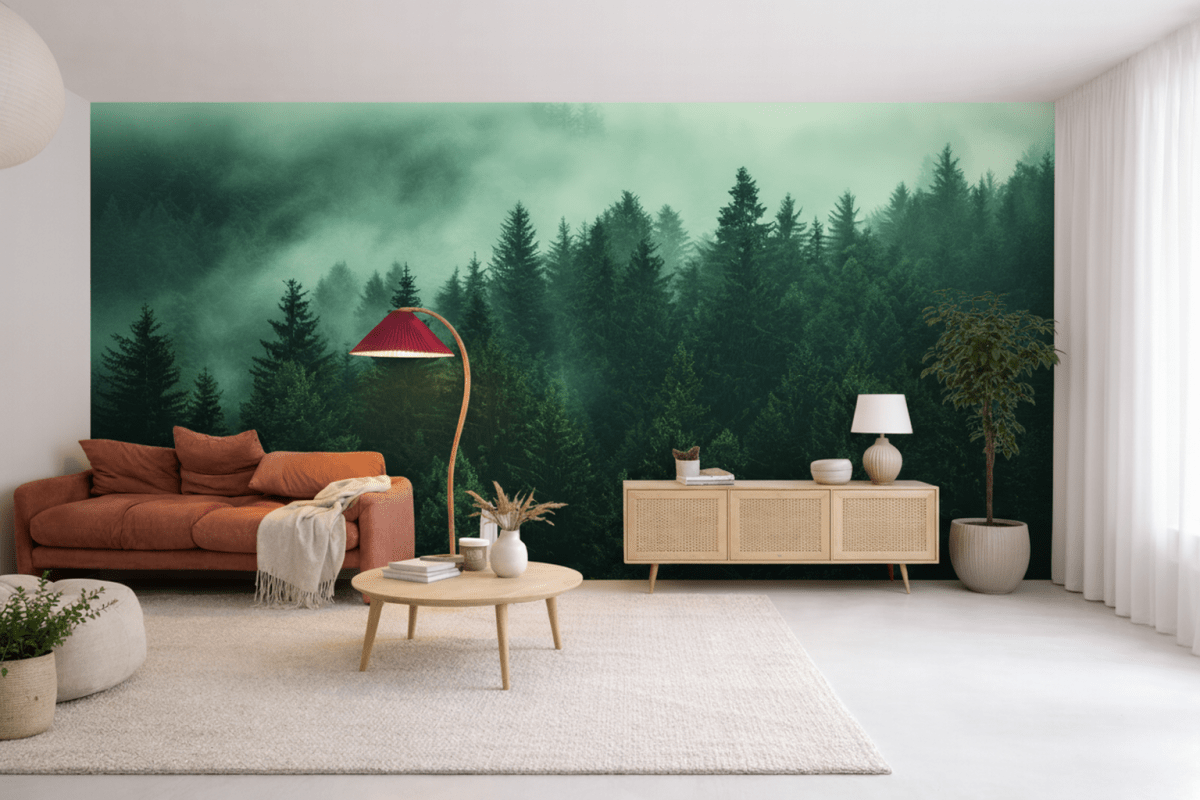 Misty Timberscape