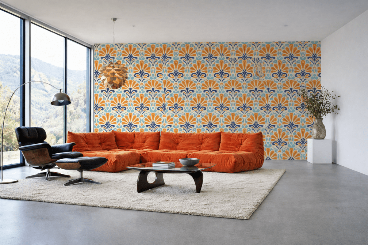 Flame Petal Mosaic