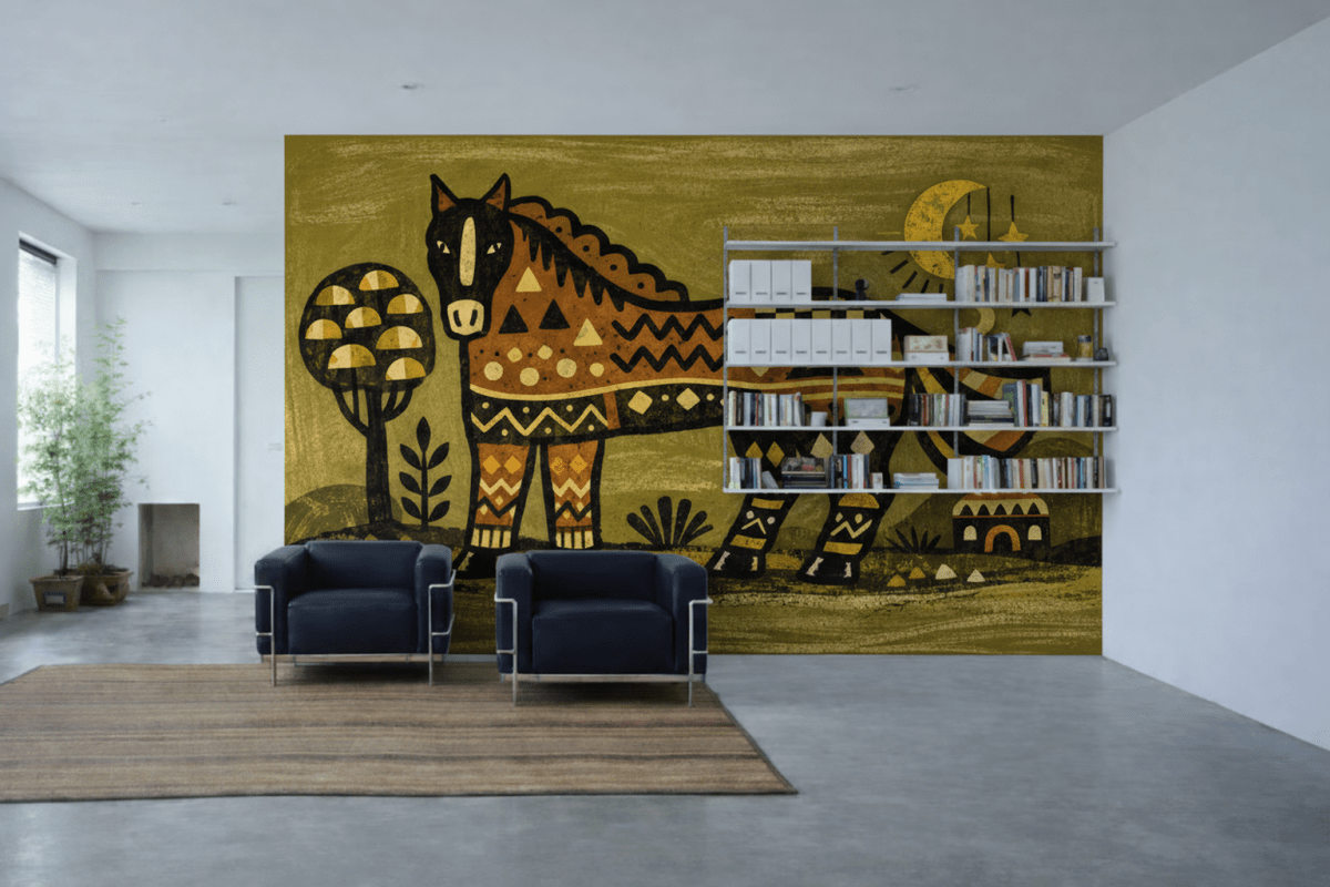 Patterned Equine