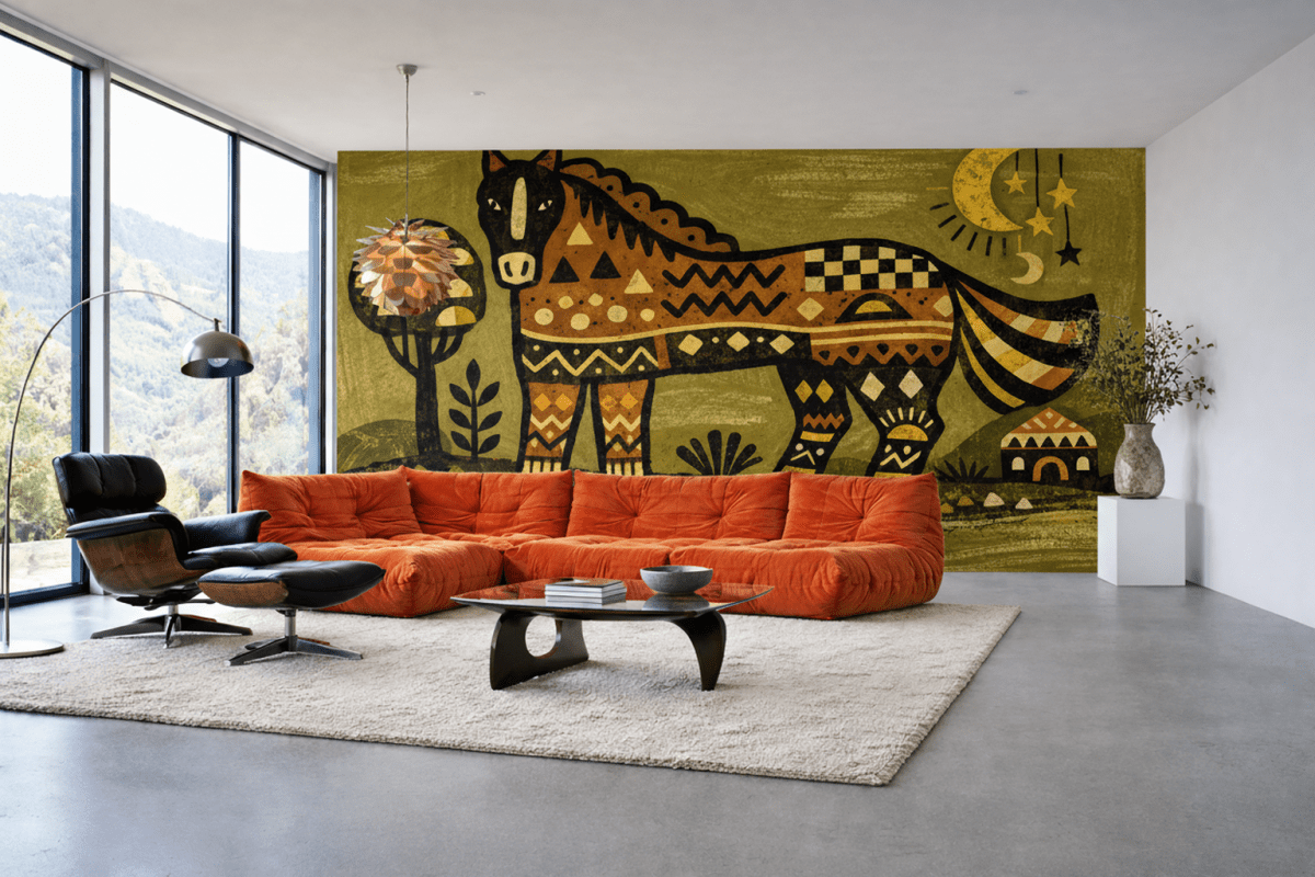Patterned Equine