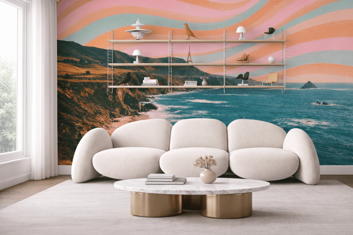 Frosted Coastal Curves