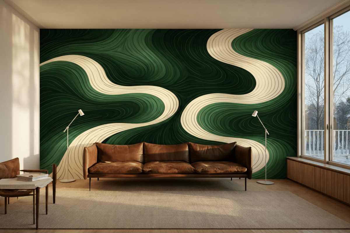 Winding Verdant Monolith