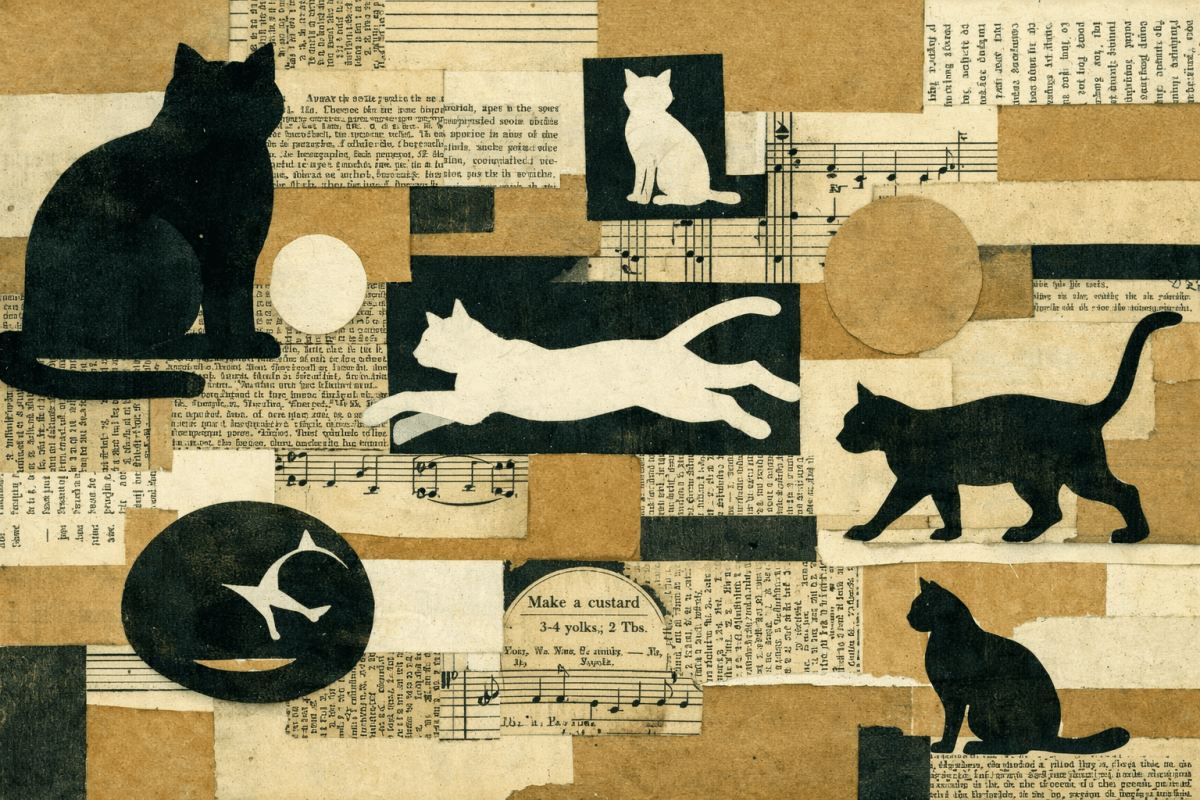 Feline Collage Study
