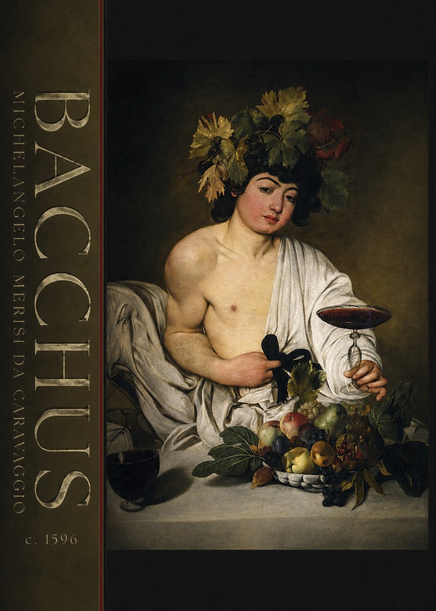 Michelangelo Merisi da Caravaggio Bacchus I No3 - Plakat