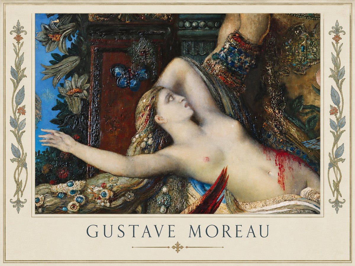 Gustave Moreau Salome I No1 - Plakat
