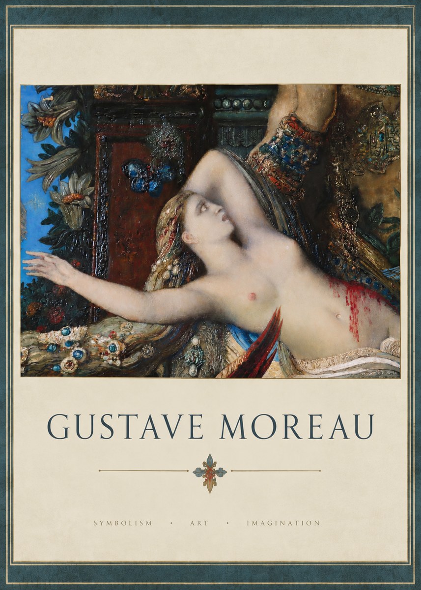 Gustave Moreau Salome I No4 - Plakat