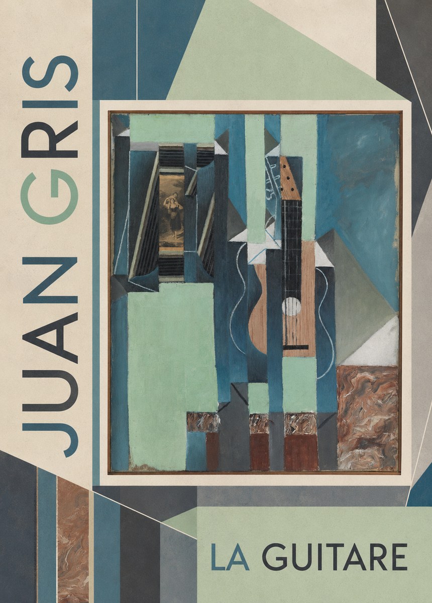 Juan Gris La Guitare No2 - Plakat