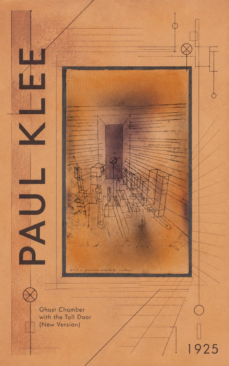 Paul Klee Ghost Chamber with the Tall Door (New Version) No4 - Plakat