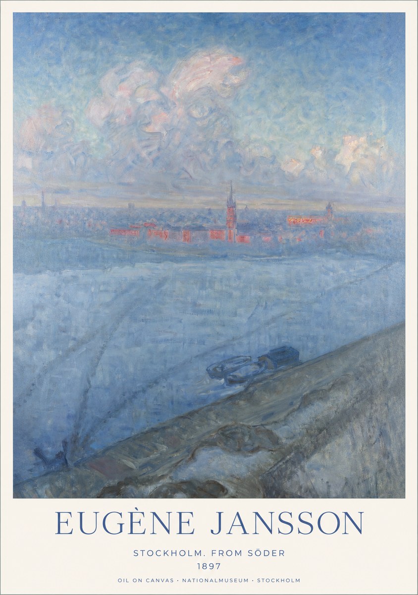 Eugène Jansson Stockholm. from Söder No1 - Plakat