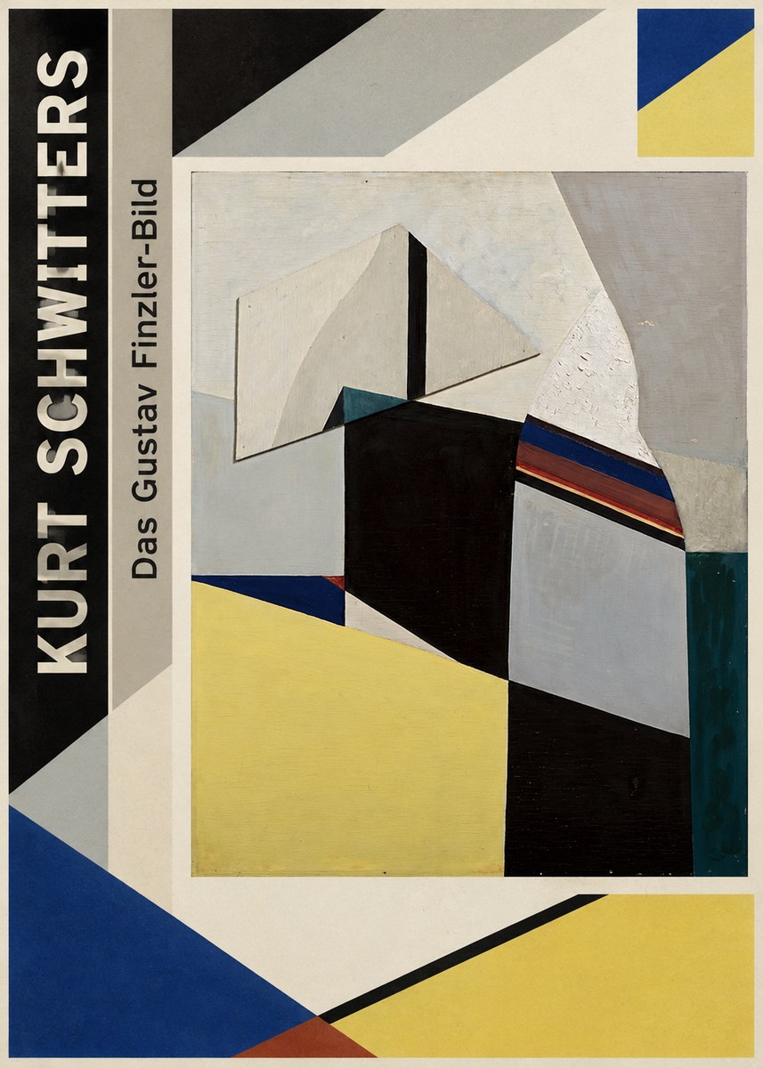 Kurt Schwitters Das Gustav Finzler-bild No2 - Plakat