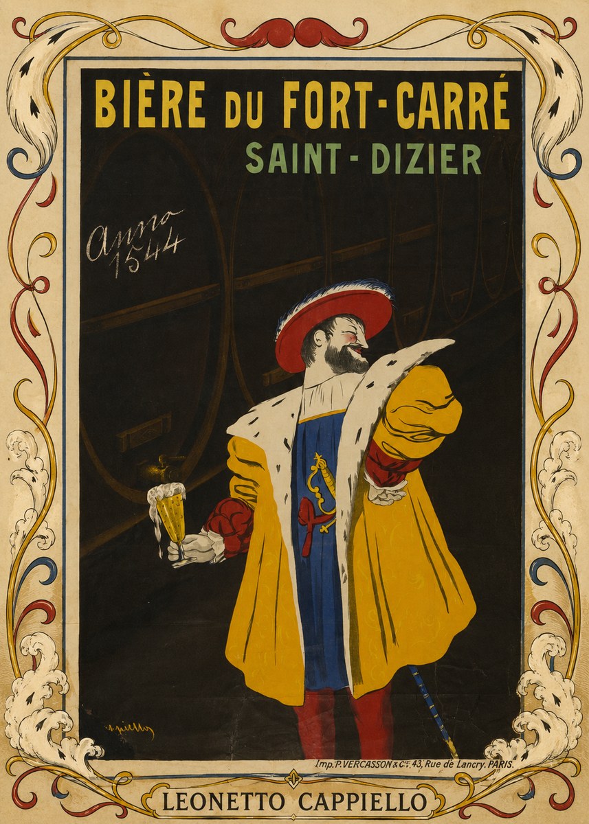 Leonetto Cappiello Bière Du Fort-carré Saint-dizier No5 - Plakat