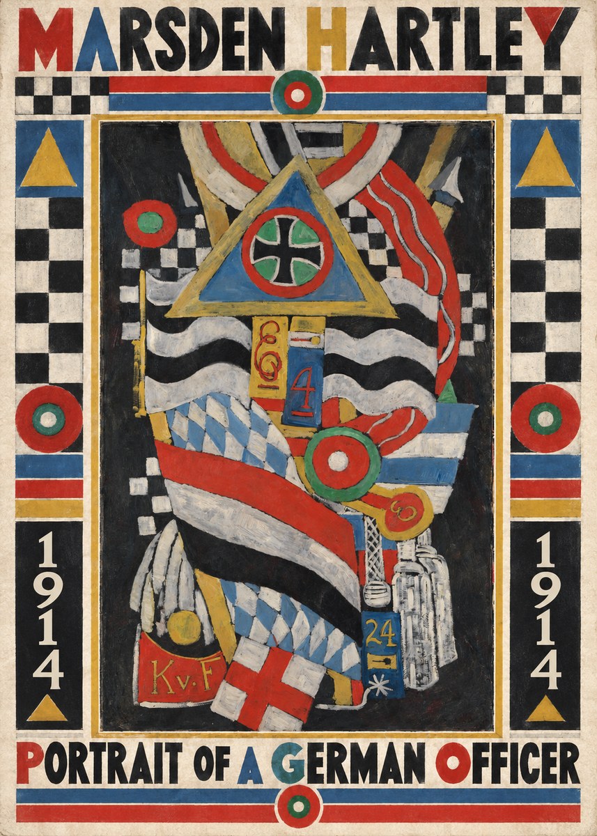 Marsden Hartley Portrait of a German Officer I No1 - Plakat