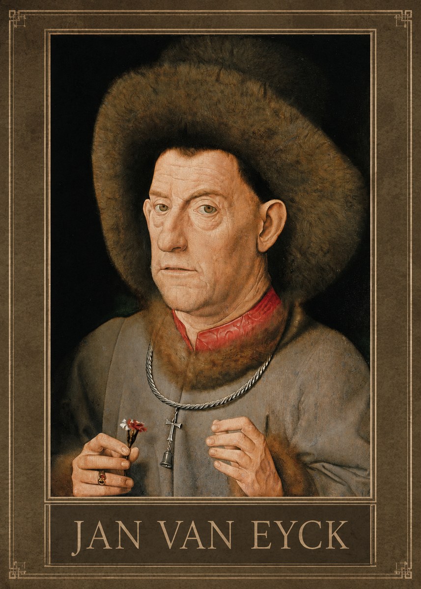 Jan van Eyck Jan Van Eyck No3 - Plakat