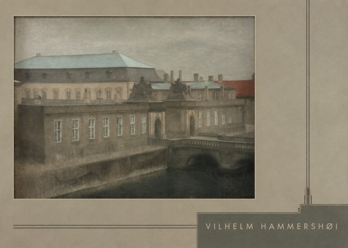 Vilhelm Hammershøi The Old Christiansborg, Late Autumn No4 - Plakat