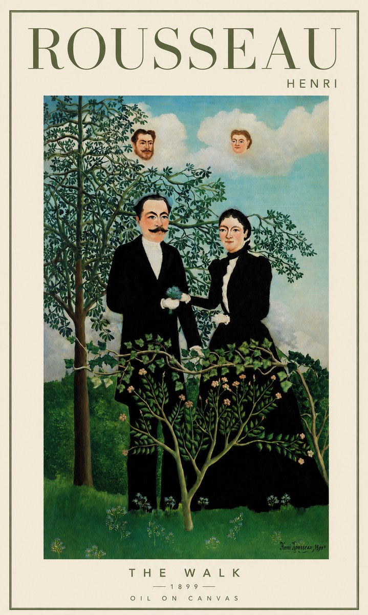 Rousseau The Walk No3 - Plakat