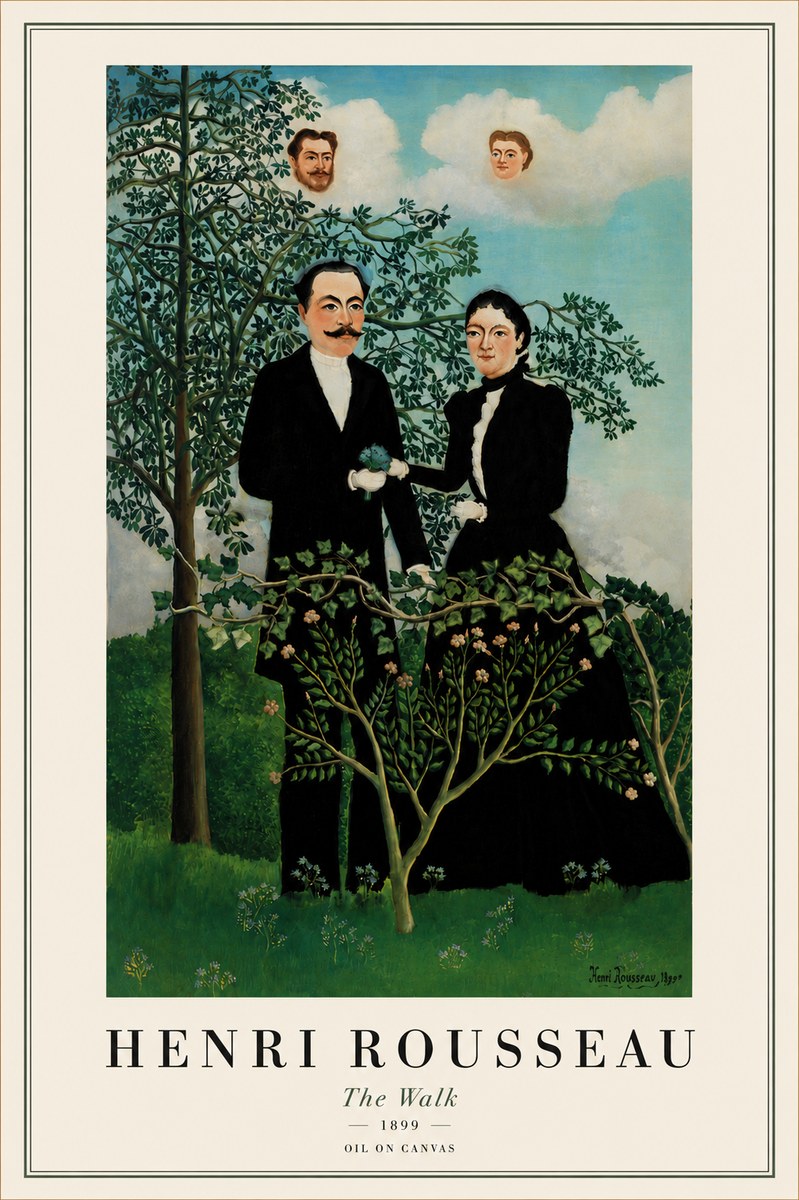 Rousseau The Walk No5 - Plakat
