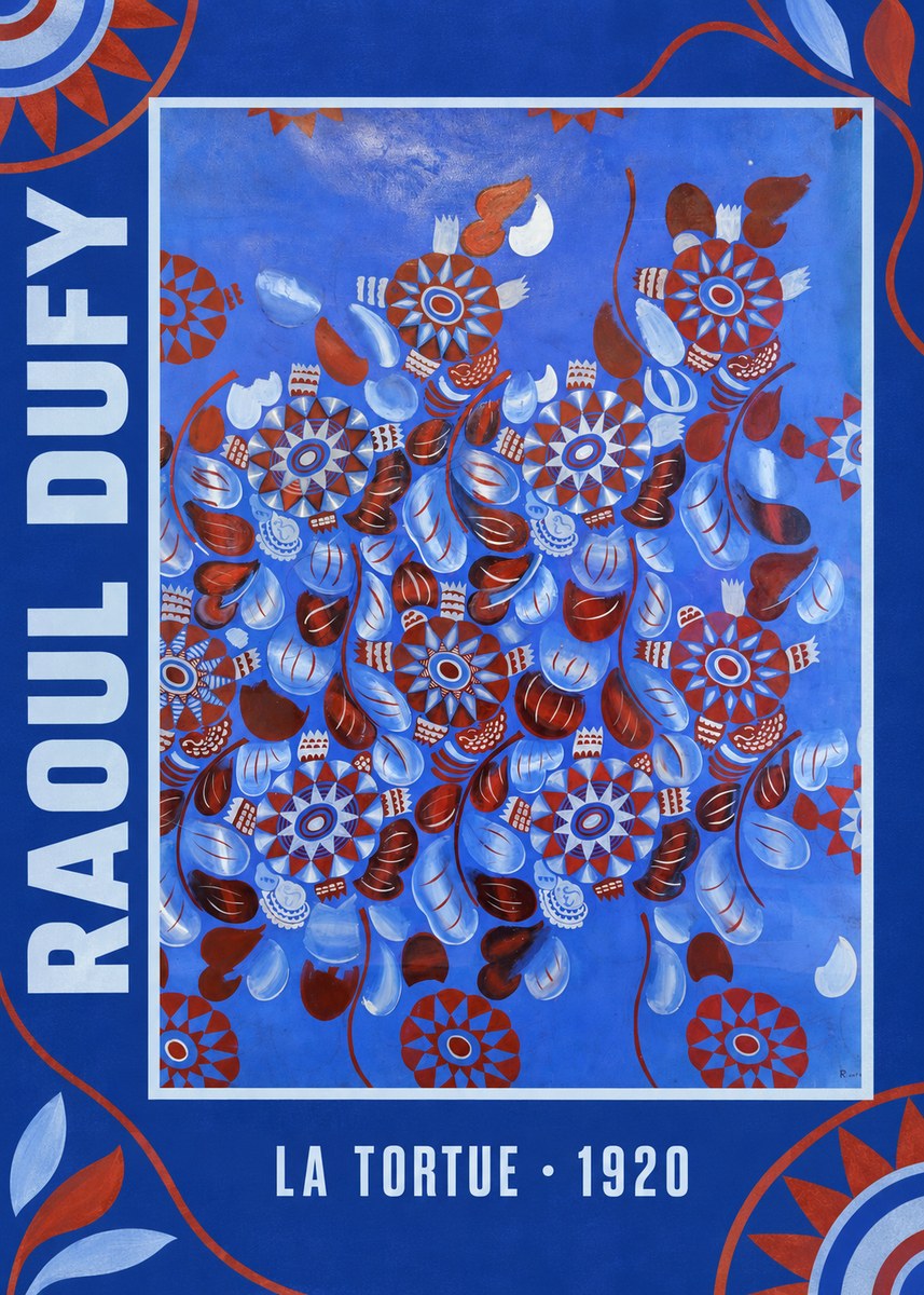 Raoul Dufy La Tortue No5 - Plakat