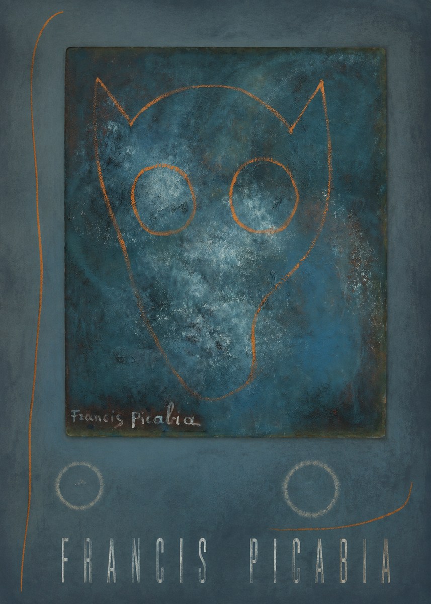 Francis Picabia Abstract Head No3 - Plakat