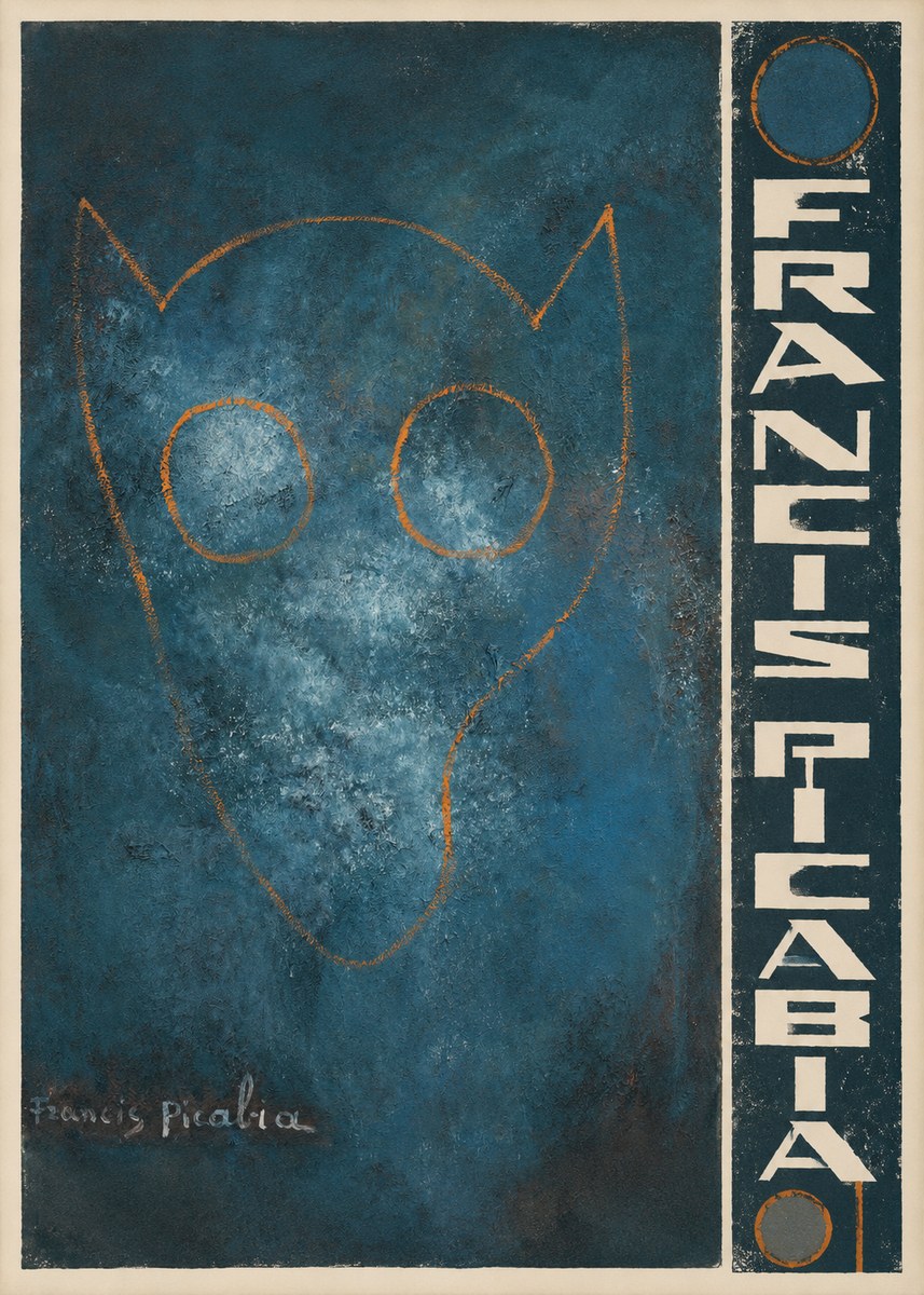 Francis Picabia Abstract Head No4 - Plakat