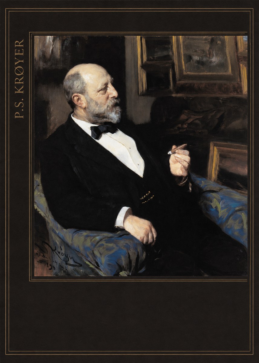 P.S. Krøyer Self-portrait I No3 - Plakat