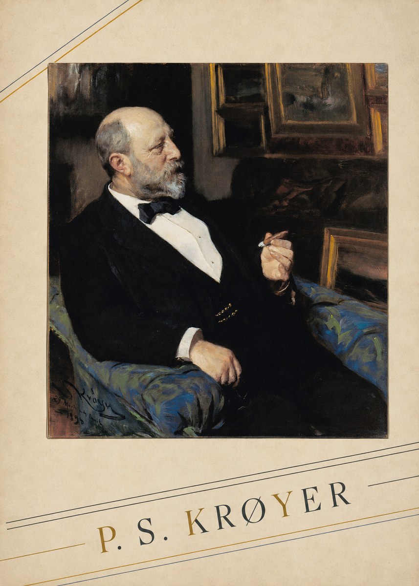 P.S. Krøyer Self-portrait I No5 - Plakat