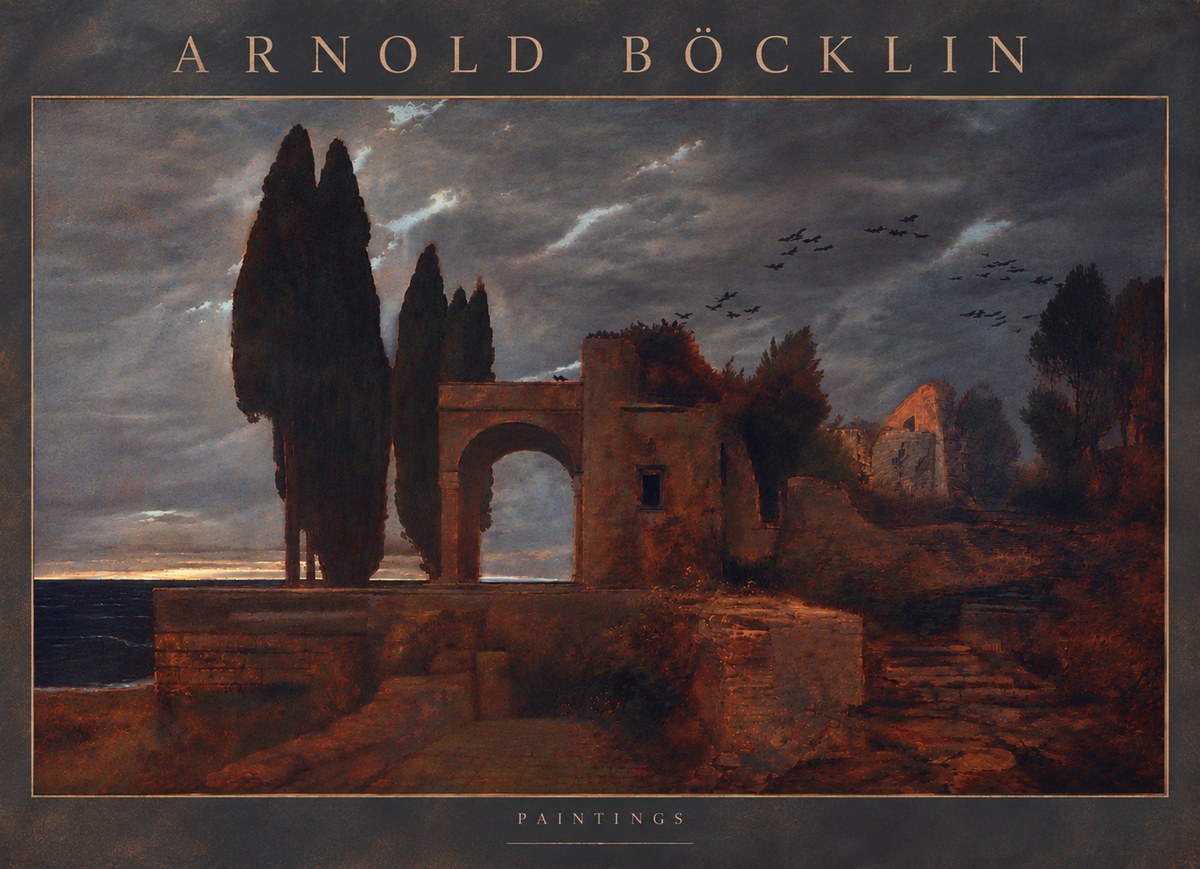 Arnold Böcklin Villa by the Sea I No6 - Plakat