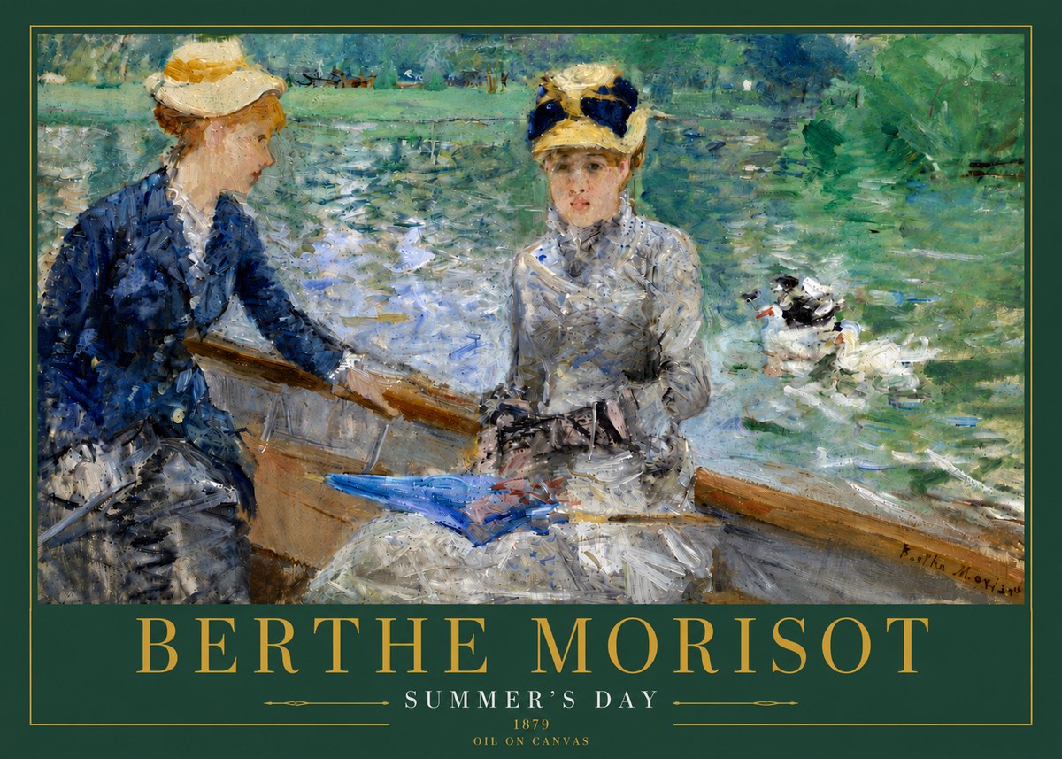 Berthe Morisot Summer's Day No5 - Plakat