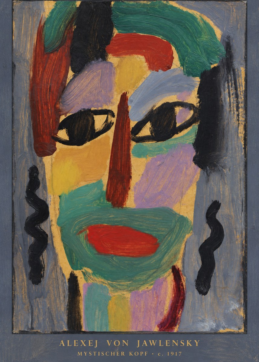 Alexej von Jawlensky Mystischer Kopf No6 - Plakat