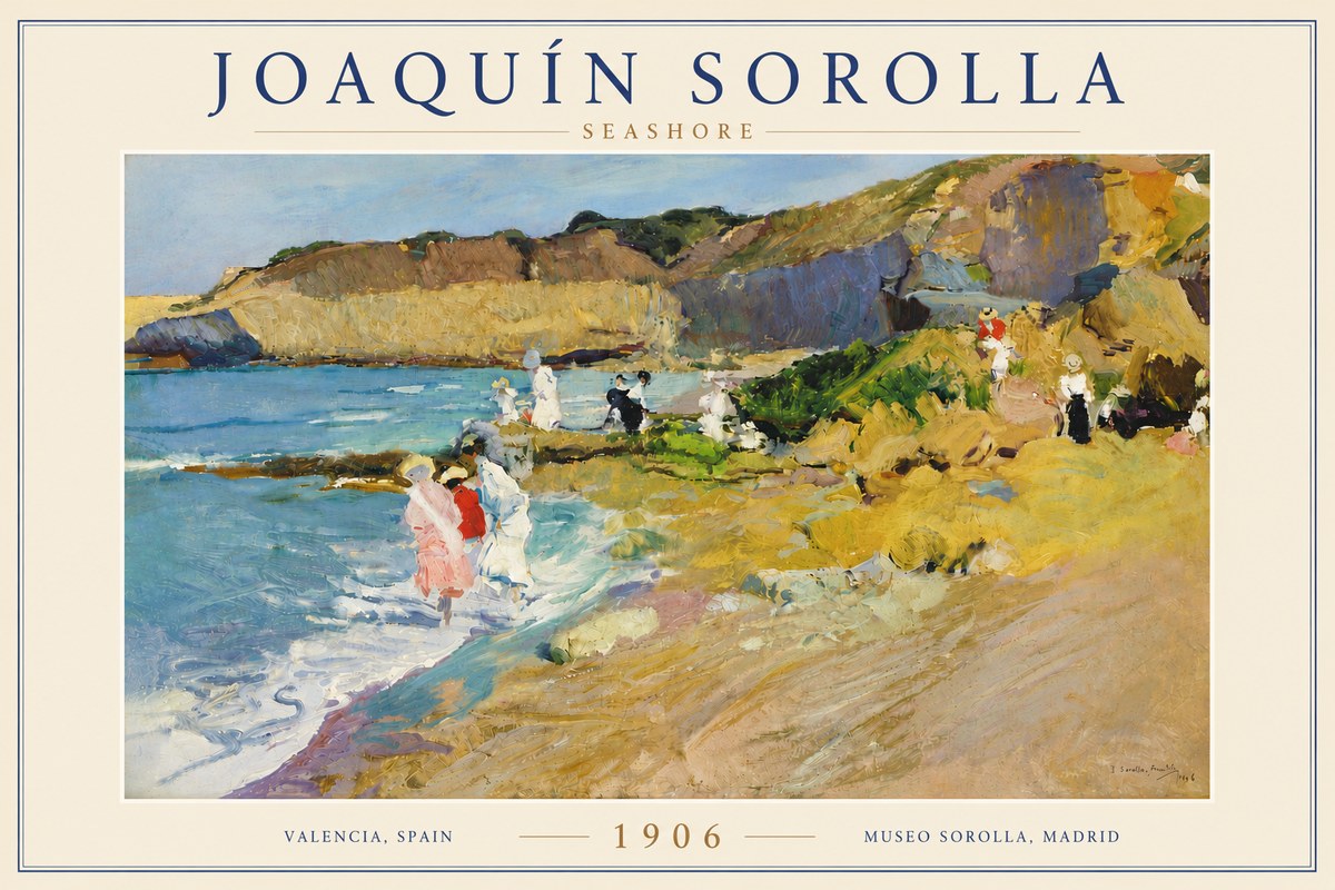 Sorolla Seashore No5 - Plakat