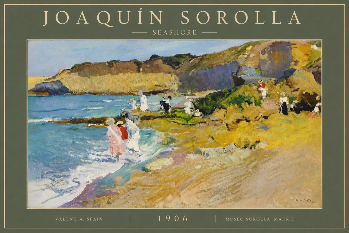 Sorolla Seashore No6 - Plakat