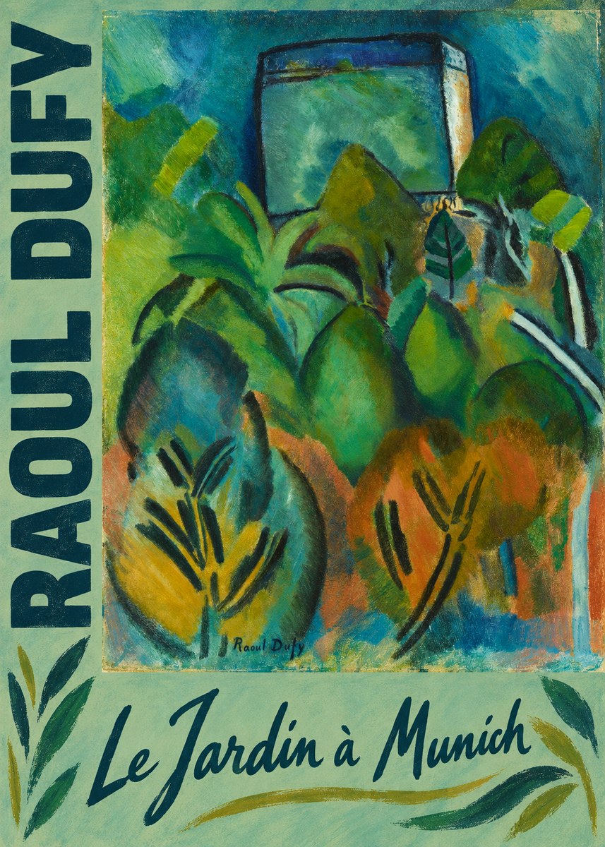 Raoul Dufy Le Jardin À Munich No2 - Plakat