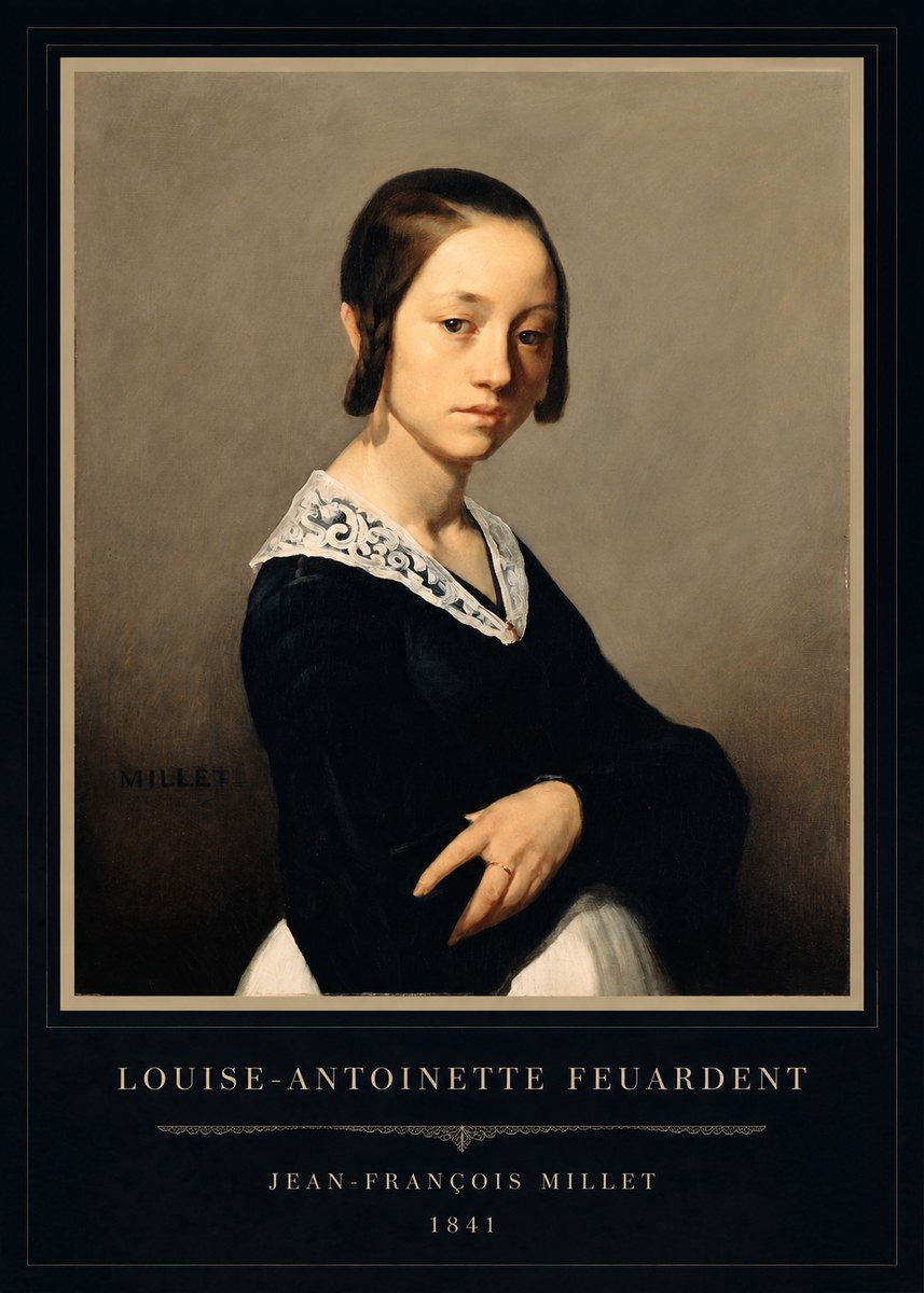 Jean-François Millet Louise-antoinette Feuardent No4 - Plakat