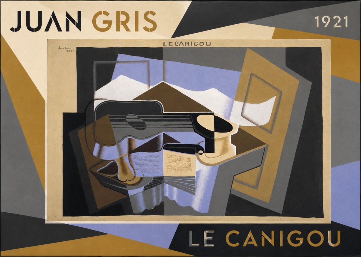 Juan Gris Le Canigou No1 - Plakat