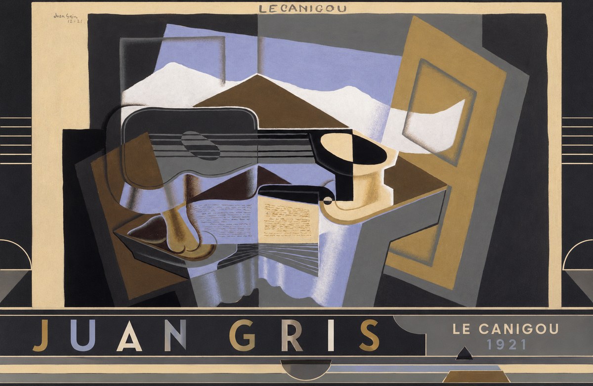 Juan Gris Le Canigou No5 - Plakat
