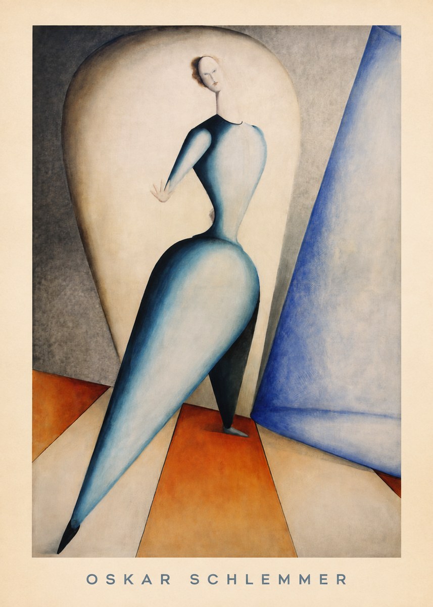 Oskar Schlemmer Oskar Schlemmer No6 - Plakat