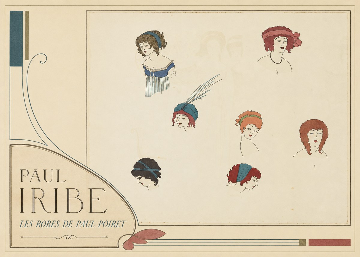 Paul Iribe Les Robes De Paul Poiret No3 - Plakat