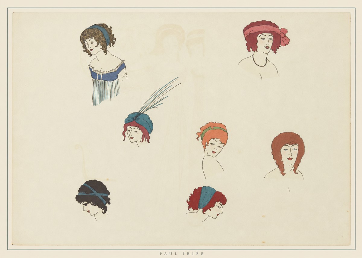 Paul Iribe Les Robes De Paul Poiret No4 - Plakat
